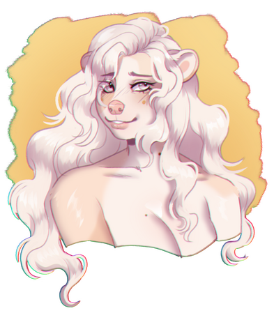 - shaded colored sketch