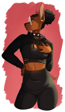 - shaded colored sketch